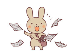 dish outのイラスト